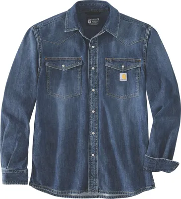 Zdjęcie produktu dla Carhartt 106429 Montana Denim Relaxed LS Shirt Wyatt L
