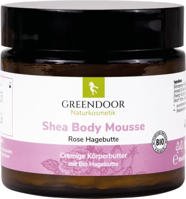 Produktbild von GREENDOOR Shea Body Mousse Rose