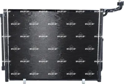 Produktbild von NRF 350547 Kondensator Klimaanlage für FORD Fiesta Mk7 Schrägheck +Dichtring
