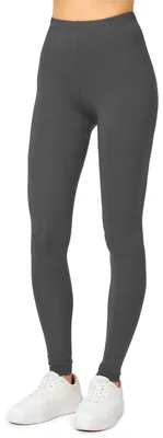 Produktbild von Merry Style Damen Lange Leggings aus Viskose MS10-143 (Graphite, S)
