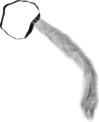 Produktbild von Grauer Schwanz Wolfsschwanz modellierbar