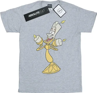 Produktbild von Disney - "Beauty And The Beast" T-Shirt für Damen BI17411 (M) (Grau)