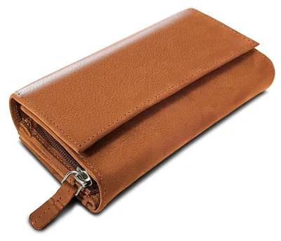 Image de Portefeuille pour femmes en cuir, avec protection RFID