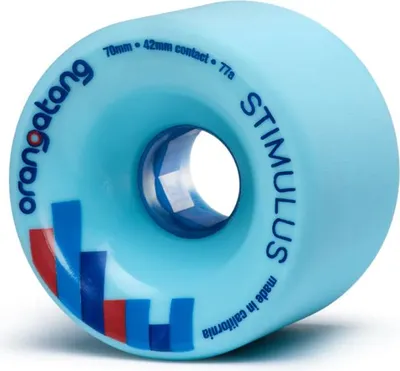 Immagine prodotto di Orangatang Stimulus 70mm (Blu) - Ruote da longboard (set di 4)