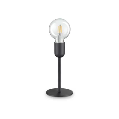 Produktbild von Moderne Schreibtischlampe Mikrofon Metall Schwarz 1 Licht E27 8W 3000K