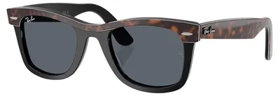 Produktbild von Ray-Ban Wayfarer Quadratische Sonnenbrille, Braun One Size