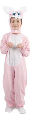 Produktbild von Häschen Kinderkostüm rosa - 134/140 (10-12 Jahre)