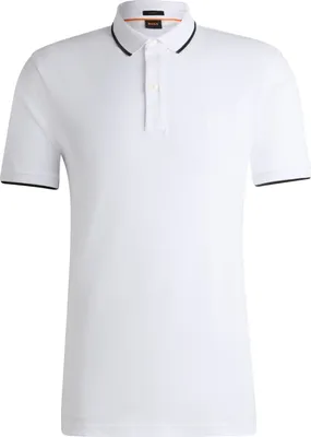 Zdjęcie produktu dla Męska koszulka polo Boss biała 50507699-100 rozmiar XXL