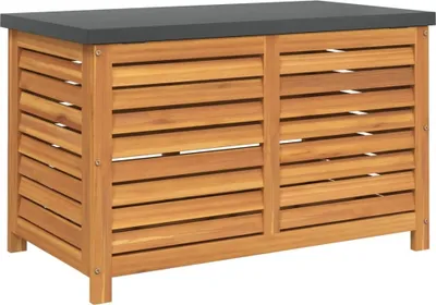 Zdjęcie produktu dla vidaXL Skrzynia ogrodowa 90x48x55 cm z litego drewna eukaliptusowego