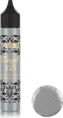 Produktbild von Cadence 3D Dimensional Pen - Dora Metallic 25ml Silber
