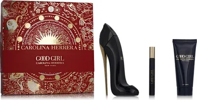 Produktbild von Carolina Herrera Good Girl Duftset 80ml Eau de Parfum + 10ml Eau de Parfum Reisegröße + 100ml Körperlotion.