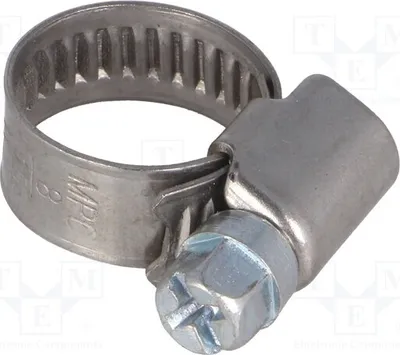 Produktbild von 1x Schlauchschelle Bindung: 8÷16mm W: 9mm AISI 430 D2008016 Schlauchschellen und