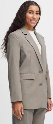 Immagine prodotto di b.young BYDANTA 2B BLAZER Giacca blazer da donna Giacca blazer Fodera liscia Collo a revers 64% poliestere, 32% viscosa, 4% Spandex Vestibilità comoda