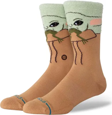 Produktbild von STANCE Socken Grogu Hungry Crew green L (43-47