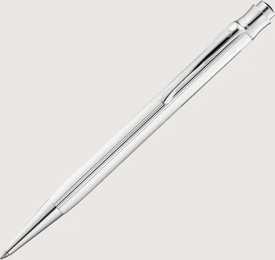 Produktbild von WALDMANN Kugelschreiber Tango - Linien-Design, Sterling Silber - Exklusiv & Elegant