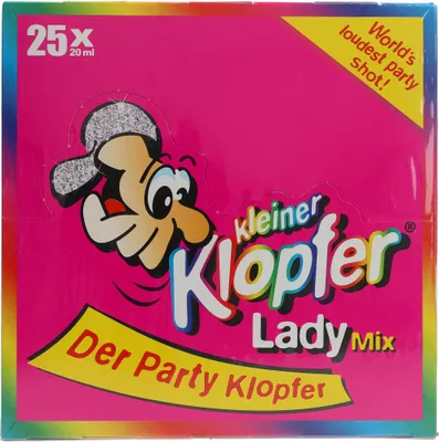 Produktbild von Kleiner Klopfer Lady Mix 16% Vol. 25x0,02l