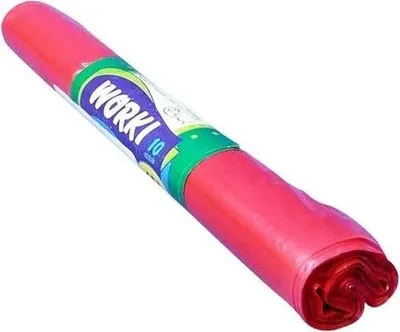 Zdjęcie produktu dla Worek na śmieci LDPE 120l - A10 Czerwony