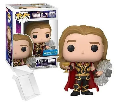Image de Funko Pop! Marvel : What If...? - Party Thor n° 877, une exclusivité Walmart