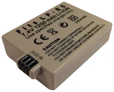 Produktbild von TRX-Akku für Canon LP-E5 – Li-Ion 1200 mAh