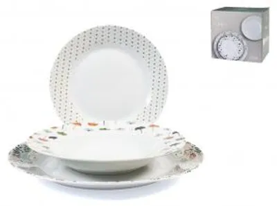 Immagine prodotto di H&H Servizio Tavola 18 Pezzi Ginko
