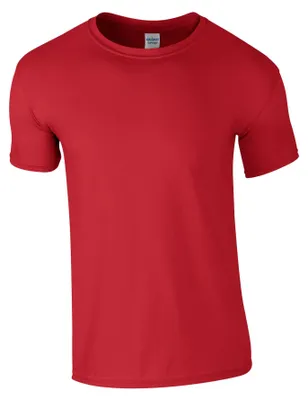 Obrázok produktu pre Gildan – tričko „Softstyle“ pre mužov/ženy Uni FK2163 (5XL) (červené)