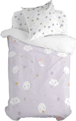 Produktbild von Moons Bettbezug set 2 teiliges 135 x 200 cm 100% Baumwolle Hergestellt in Europa