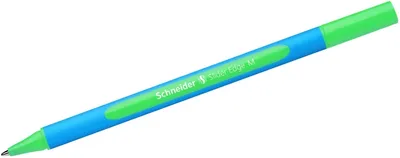 Produktbild von Kugelschreiber Slider Edge M grün Packung mit 10 Stück