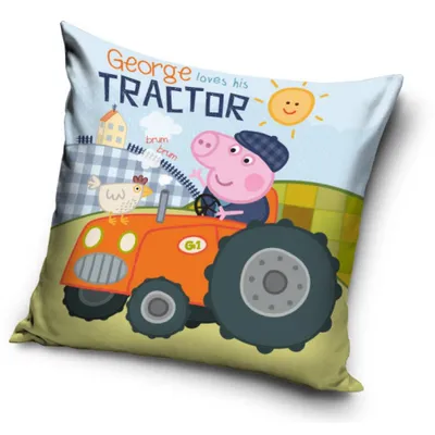 Produktbild von Peppa Pig Peppa Pig Wutz Kissenbezug Kissenhülle 40 x 40 cm 100 % Polyester
