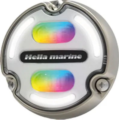 Produktbild von Hella Unterwasserbeleuchtung Apeloa2, 30w, Witte Lens, Rgb Multi Color, 3000 Lumen, 2.5m Kabel, Ip68/69