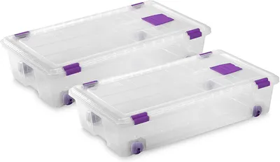 Imagen del producto de Cajas de Almacenaje 35 L Pack 2 COM-FORT HOUSE
