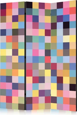 Immagine prodotto di Schermo bifacciale Sfondi e motivi 135x172 cm 3 parti multicolore