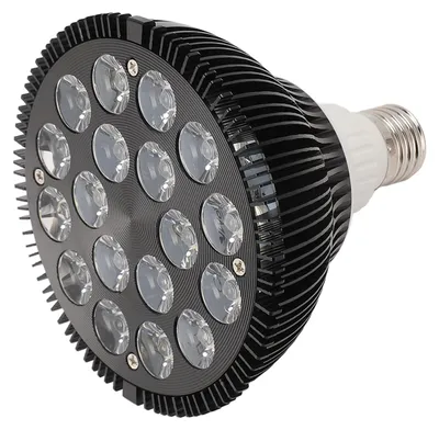LED-Aquariumleuchte 18 W Vollspektrum, E26/E27, 18 Chips