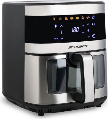 Obrázek produktu pro Berdsen BD-656 Horkovzdušná fritéza 9,1 l, 1700 W, stříbrná