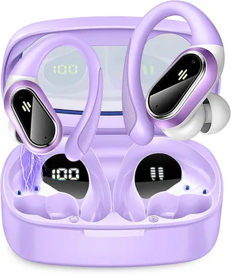 In Ear Kopfhörer Kabellos Bluetooth 5.3 mit HD Mic, Herausragender Sound, 40 Std Spielzeit,Herausragender Sound & HD-Mikrofon Sporttaugliches Design