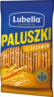 Obrázek produktu pro Lubella Paluszki Z Sezamem 70 G