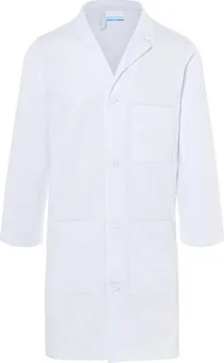 Immagine prodotto di Karlowsky BMM1 | Cappotto da uomo Basic 100 - Lavabile fino a 60°C - Colore: Bianco - Taglia: L