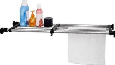 Produktbild von Famanu Aufbewahrungssystem erweiterbar - schwarz - für Küche, Bad, Schlafzimmer - 315 cm