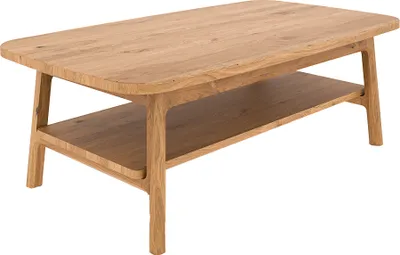 Produktbild von Couchtisch 100x60cm, Wildeiche massiv geölt, THORNBURY-165