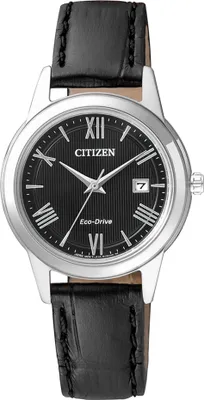 Produktbild von Uhr, Schwarz Leder Schwarz