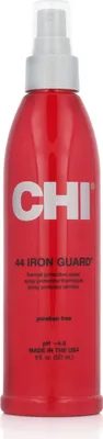 Produktbild von CHI 44 Iron Guard, Alle Haare, Spraydose, 1 Stück(e), 237 ml, Aqua/Water/Eau, Sodium Polystyrene Sulfonate, Alcohol Denat., Propanediol, Polysorbate 20,...
