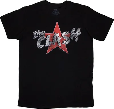 Produktbild von The Clash - T-Shirt für Herren/Damen Uni RO14296 (M) (Schwarz)