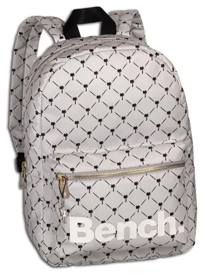 Obrázek produktu pro Bench stylový městský batoh šedý 25x35x12 nylonový batoh pro ženy ORI304N