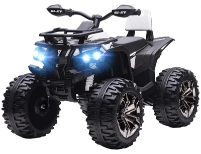 Productafbeelding van HOMCOM Elektrische Quad voor Kinderen met Koplampen, Kinder Motorfiets met USB-aansluiting