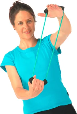 Produktbild von Fitness Ring Expander Fitness Tube Gymnastikband Body Toner Mittel, Grün