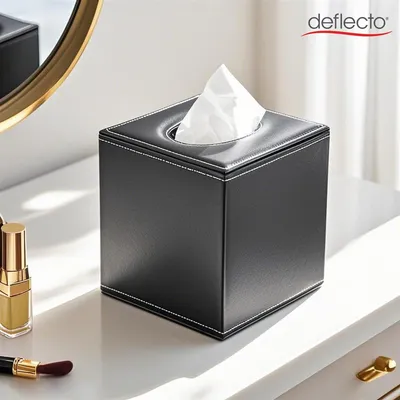 Imagen del producto de deflecto DEFTISSQU, dispensador cuadrado para toallitas cosméticas, color
