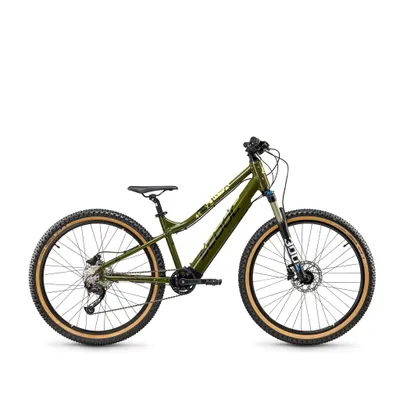 Produktbild von S'COOL e-troX race 26 Zoll 9-Gang Alivio Olive/Beige | Kinderfahrrad | Jugendfahrrad | 26 Zoll | Mountainbike | Kinder E-Bike | Elektrofahrrad| 9 Gang