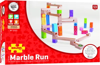 Produktbild von Bigjigs Toys Marble Run, Bausatz, 3 Jahr(e), PVC