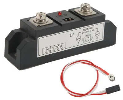 Obrázek produktu pro Průmyslové polovodičové relé SSR, 3-32 V DC vstup, výstup až 24-480 V AC, určené pro obráběcí stroje