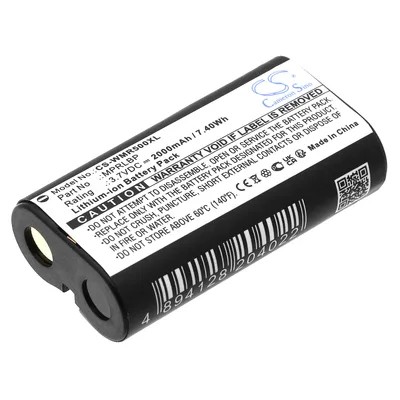 Obrázek produktu pro TECHTEK Baterie kompatibilní s [Wisycom] MPR30-ENG, MPR30-IEM, MPR50-IEM, MPR50-IFB, MPR51-ENG, MPR52-ENG, MTP60 nahrazuje MPRLBP