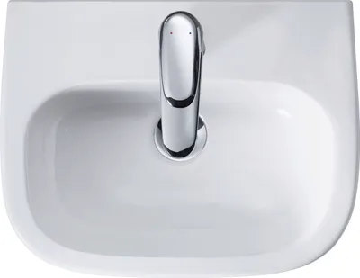Obrázek produktu pro Duravit umyvadlo s ručním oplachováním D kód šířka 45 cm bílá